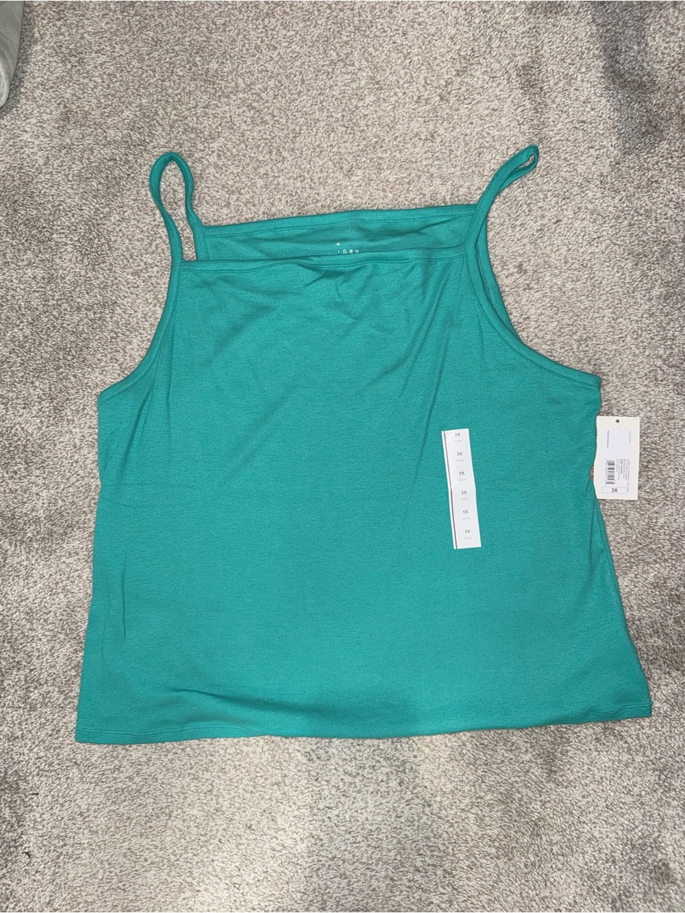 Women's Teal Camisole Tank Top